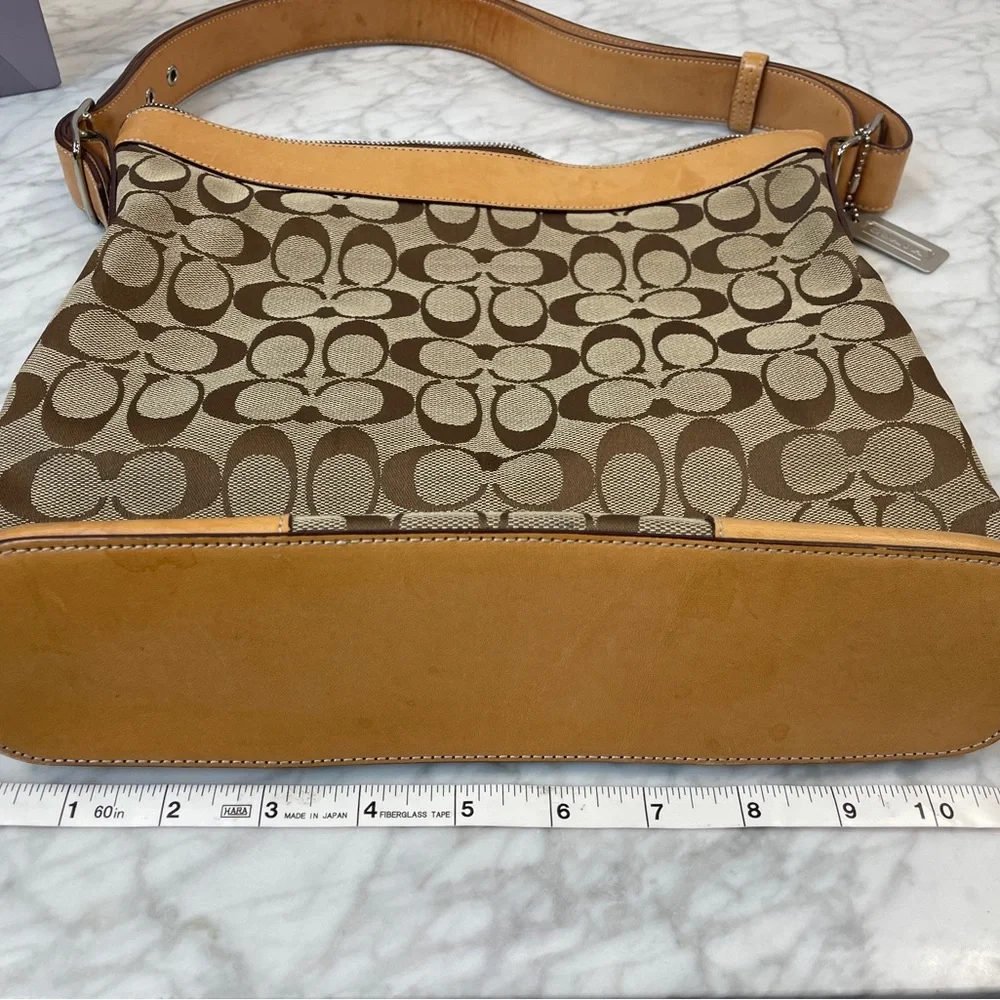 Coach Canvas Hobo Bag